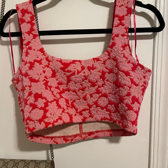 NWT Zara pebble cropped top with jewel appliqué medium - Picture 14 of 14